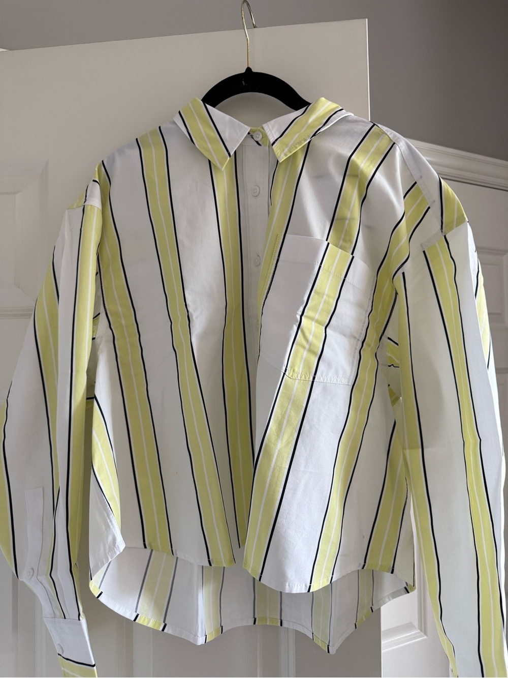 NWT  J Crew striped cotton shirt